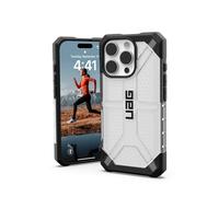 Urban Armor Gear Plasma Case Compatible Apple iPhone 16 Pro Coque (Compatible avec Le Chargement sans Fil, Coque pour téléphone Portable résistante aux Chutes, Bord surélevé) Ice (Transparent)