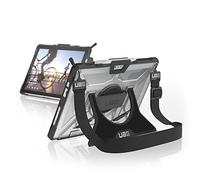 URBAN ARMOR GEAR Plasma Coque pour Microsoft Surface Pro 7 / Pro 7+ / Pro 6 / Pro 5 / Pro 4 Case Cover [Porte Stylo, Compatible avec typecover, Courroie de Maintien 360°] Transparente