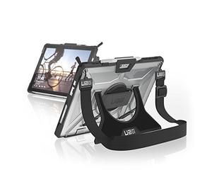 URBAN ARMOR GEAR Plasma Coque pour Microsoft Surface Pro 7 / Pro 7+ / Pro 6 / Pro 5 / Pro 4 Case Cover [Porte Stylo, Compatible avec typecover, Courroie de Maintien 360°] Transparente