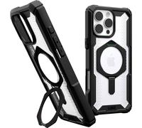 Urban Armor Gear Plasma XTE MagSafe Kickstand Case Coque arrière Apple iPhone 16 Pro Max noir, transparent compatible avec MagSafe 11447511404G