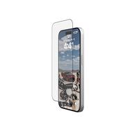 URBAN ARMOR GEAR PLUS Verre trempé de protection d'écran Apple iPhone 15 Pro [9H verre doublement trempé, anti-traces de doigts, kit de montage inclus, 0,33mm d'épaisseur, ultra clair]
