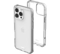 Urban Armor Gear Coque Plyo iPhone 16 Pro Max - Air-Soft anti-choc, sans fil - Ice (Transparent)