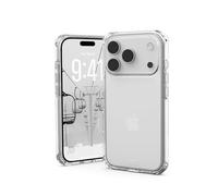 Urban Armor Gear Plyo Case Compatible Apple iPhone 17 Pro Coque (Chargement sans Fil, Air-Soft Coins aux Chutes, Bordures surélevées) Ice (Transparent)