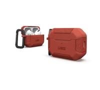UAG Scout - Couvercle de boîtier pour boîtier de chargement des écouteurs sans fil - compatibilité avec MagSafe - polyuréthanne thermoplastique (TPU) - rouille - pour Apple AirPods (2e génération)