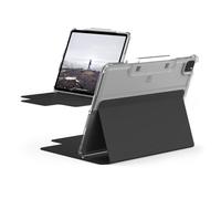 [U] Protective Case for iPad Pro 12.9-in (5th Gen, 2021) - Lucent Black - Étui à rabat pour tablette - noir, glacé - 12.9" - pour Apple 12.9-inch iPad Pro (4ème génération, 5ème génération) Noir trans