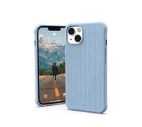 URBAN ARMOR GEAR U by UAG [U] Dot Étui Compatible avec l'Apple iPhone 13 [Silicone Doux au Toucher, Compatible avec la Recharge sans Fil, Protection de 2,4 m] Cerulean
