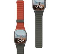 URBAN ARMOR GEAR UAG Bracelet de montre magnétique réversible double face en silicone compatible avec Apple Watch 49/46/45/44 mm et 42/41/40 mm Pathfinder Bracelet de montre magnétique réversible