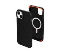 Urban Armor Gear Housse Civilian iPhone 14 Plus – MagSafe, Antichoc, Bord surélevé Noir