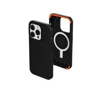 UAG Rugged Case for iPhone 14 Pro [6.1-in] - Civilian for MagSafe Black - Coque de protection pour téléphone portable - avec MagSafe - polycarbonate,