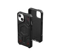 URBAN ARMOR GEAR UAG Coque Compatible avec iPhone 15 Plus 6,7" Monarch Pro Kevlar Noir Aimant intégré Compatible avec Chargeur MagSafe Coque de Protection Robuste de qualité Militaire résistante aux