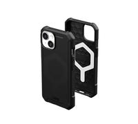URBAN ARMOR GEAR UAG Coque Compatible avec iPhone 15 Plus de 6,7", Essential Armor Noir, Aimant intégré, Compatible avec Chargeur MagSafe, Coque de Protection Robuste de qualité Militaire résistante