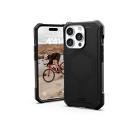 URBAN ARMOR GEAR UAG Coque Compatible avec iPhone 15 Pro 6,1", Essential Armor Noir, Aimant intégré, Compatible avec Chargeur MagSafe, Coque de Protection Robuste de qualité Militaire résistante aux