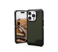 URBAN ARMOR GEAR UAG Coque compatible avec iPhone 15 Pro 6,1" Metropolis LT Kevlar Olive Aimant intégré compatible avec MagSafe Charging Coque de protection robuste de qualité militaire résistante aux
