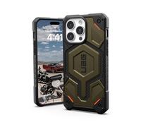 URBAN ARMOR GEAR UAG Coque Compatible avec iPhone 15 Pro Max 6,7" Monarch Pro Kevlar Element Vert Aimant intégré Compatible avec MagSafe Charging Coque de Protection Robuste résistante aux Chutes