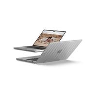 URBAN ARMOR GEAR UAG Coque conçue pour MacBook Pro 14" (M4, 2025) - Coque de protection robuste en une seule pièce transparente résistante aux rayures, Essential Armor Ice