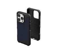 URBAN ARMOR GEAR UAG Coque de protection Metropolis LT solide, anti-chocs, antidérapante de qualité militaire, pour iPhone 16 Pro 6,3", compatible avec le chargement MagSafe, Kevlar bleu