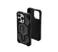 URBAN ARMOR GEAR UAG - Coque de protection pour iPhone 14 Pro - Monarch Pro de 6,1 po - Aimant intégré compatible avec chargement MagSafe, robuste, résistante aux chocs et aux chutes - Argenté