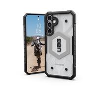URBAN ARMOR GEAR UAG Coque de Protection pour Samsung Galaxy S23 FE Pathfinder Ice Transparente, Robuste, résistante aux Chutes, aux Chocs, antidérapante