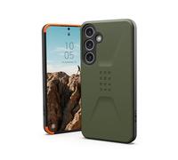 URBAN ARMOR GEAR UAG Coque de Protection pour Samsung Galaxy S24 Plus 6,7" Vert Olive Civile terne, Robuste, Anti-Chute, résistante aux Chocs, antidérapante