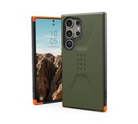 URBAN ARMOR GEAR UAG Coque de Protection pour Samsung Galaxy S24 Ultra 6,8" Vert Olive Civile terne, Robuste, Anti-Chute, résistante aux Chocs, antidérapante