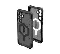 URBAN ARMOR GEAR UAG Coque de protection robuste MIL-STD pour Samsung Galaxy S25 FE Pathfinder - Compatible avec charge magnétique - Qualité militaire MIL-STD - Cendre/noir