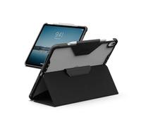 Urban Armor Gear - Étui Plyo LT iPad Air 13 - Support réglable multi-angles, porte-crayon Ice/Noir