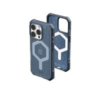 Urban Armor Gear UAG Coque Essential Armor Mince, Robuste, élégante, Anti-Chocs et antidérapante de qualité Militaire pour iPhone 16 Pro 6,3", Compatible avec Le Chargement MagSafe, Bleu (Cloud Blue)