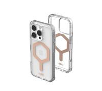 UAG Coque Plyo MagSafe pour iPhone 16 Pro – Transparent Ice Rose Gold