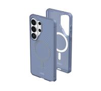 URBAN ARMOR GEAR UAG Coque pour Samsung Galaxy S26 Ultra 6,9" à pois - Coque de protection transparente, robuste, résistante aux chutes, compatible avec charge magnétique, bleu nuage