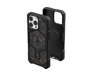 URBAN ARMOR GEAR UAG Édition limitée Monarch Pro pour iPhone 16 Pro Max - Coque robuste de qualité supérieure MagSafe, fibre de carbone forgée