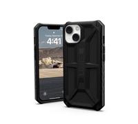 Urban Armor Gear UAG Monarch Housse de Protection Compatible Apple iPhone 14 / iPhone 13 [Compatible Chargement sans Fil, Protection 5 Couches Conforme aux Normes Militaires, Bord surélevé] Noir
