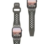 Urban Armor Gear UAG Monarch Strap| Apple Watch Ultra/42/44/45/46mm| olive/titan| (194158117236)
