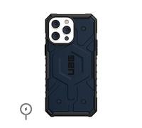 Urban Armor Gear UAG Pathfinder Case Compatible l'Apple iPhone 14 Pro Max [Recharge sans Fil/magnétique Compatible, Protection Contre Les Chutes Selon Les Normes Militaires] Bleu, 114055115555