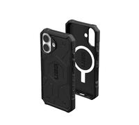 URBAN ARMOR GEAR UAG Pathfinder Coque pour iPhone 16 6,1" - Compatible avec MagSafe Charging - Coque de Protection Robuste, Antichoc et antidérapante de qualité Militaire, Noir