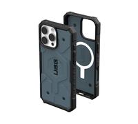 Urban Armor Gear (UAG) Pathfinder Coque pour iPhone 16 Pro Max 6,9", Compatible avec Chargement MagSafe, Robuste, Antichoc, antidérapante, Coque de Protection de qualité Militaire, Bleu Nuage