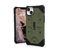 Urban Armor Gear UAG Pathfinder Housse Compatible avec Apple iPhone 14 Plus [Wireless Charging Compatible Cover, Protection Contre Les Chutes Selon Les Normes Militaires] Vert Olive