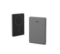 URBAN ARMOR GEAR UAG SRGE Batterie externe 5000 mAh 20 W USB-C fine magnétique sans fil à charge rapide compatible avec iPhone 16, Samsung Galaxy S24, noir/gris