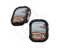 URBAN ARMOR GEAR UAG [Version mise à jour] Compatible avec Apple Watch 49 mm iWatch Series Ultra 2/Ultra Scout noir, robuste, de qualité militaire anti-chute, coque de protection rigide à clipser
