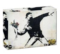 Urban Art - Puzzle lenticulaire ""Flower Thrower"" 1000 pcs 70x50 cm
