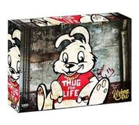 Urban Art - Puzzle lenticulaire "Thug for Life" 1000 pcs 70x50 cm