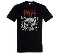 Urban Backwoods A Rage Hommes T-Shirt Noir Taille 4XL