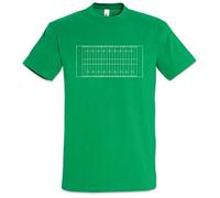 Urban Backwoods American Football Field Hommes T-Shirt Vert Taille L