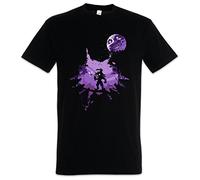 Urban Backwoods Anime Mask Hommes T-Shirt Noir Taille S