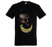 Urban Backwoods Ba Baracus Hommes T-Shirt Noir Taille L