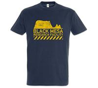 Urban Backwoods Black Mesa Hommes T-Shirt Bleu Taille 3XL