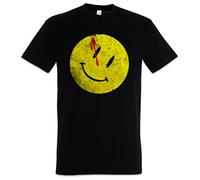 Urban Backwoods Bloody Button Hommes T-Shirt Noir Taille L