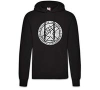 Urban Backwoods Bureau for Paranormal Research and Defense BPRD Hoodie Sweats à Capuche Sweat-Shirt Noir Taille M