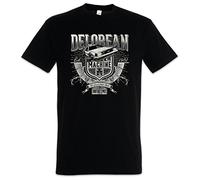 Urban Backwoods Car Time Machine Hommes T-Shirt Noir Taille L