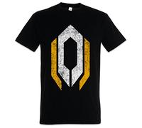 Urban Backwoods Cerberus Logo Hommes T-Shirt Noir Taille S