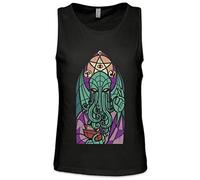 Urban Backwoods Church of Cthulhu Homme Men Tank Top Débardeur Vest Noir Taille XL